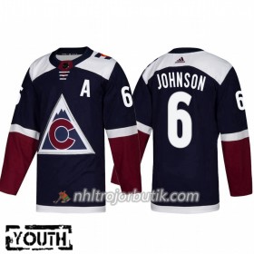 Barn Ishockey Colorado Avalanche Tröja Erik Johnson 6 Alternate Adidas 2018-19 Authentic